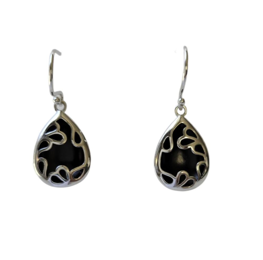 Hollow Teardrop Dangle Earrings | Statement Jewelry